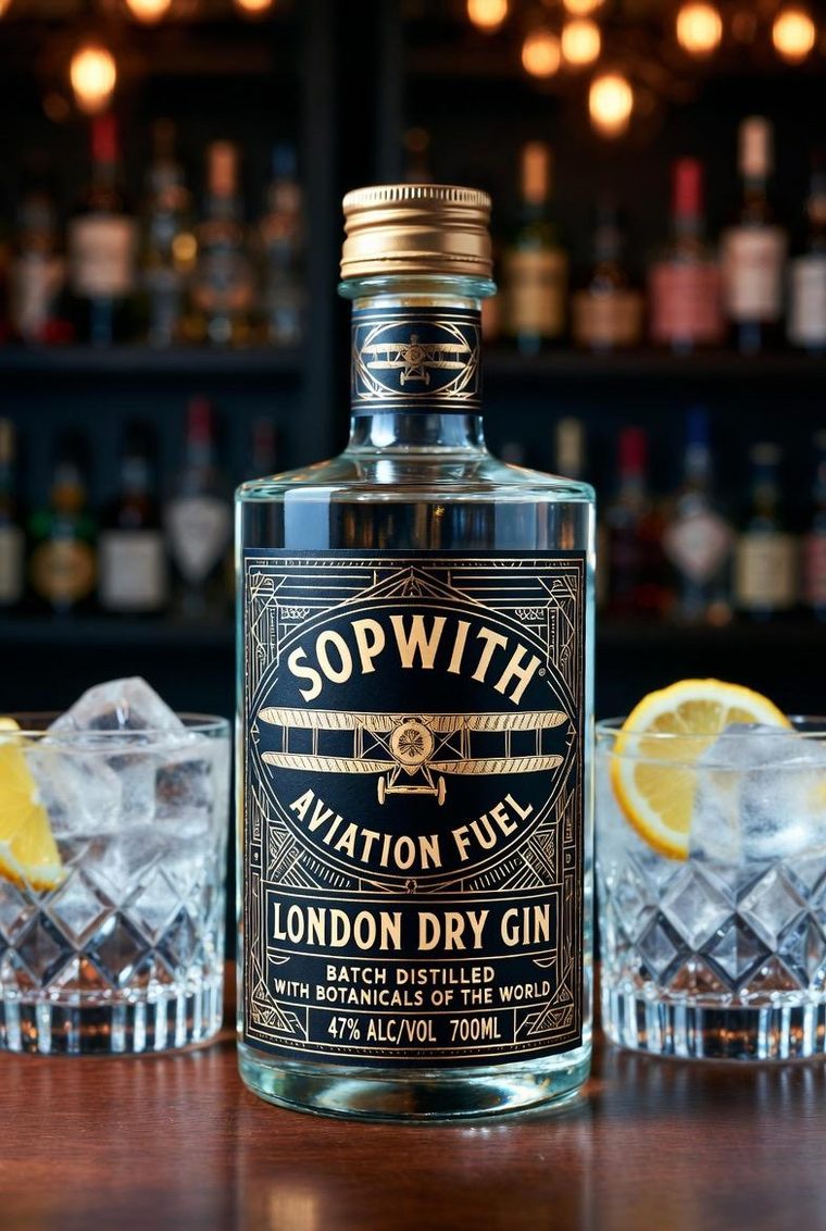 Sopwith Aviation Fuel London Dry Gin