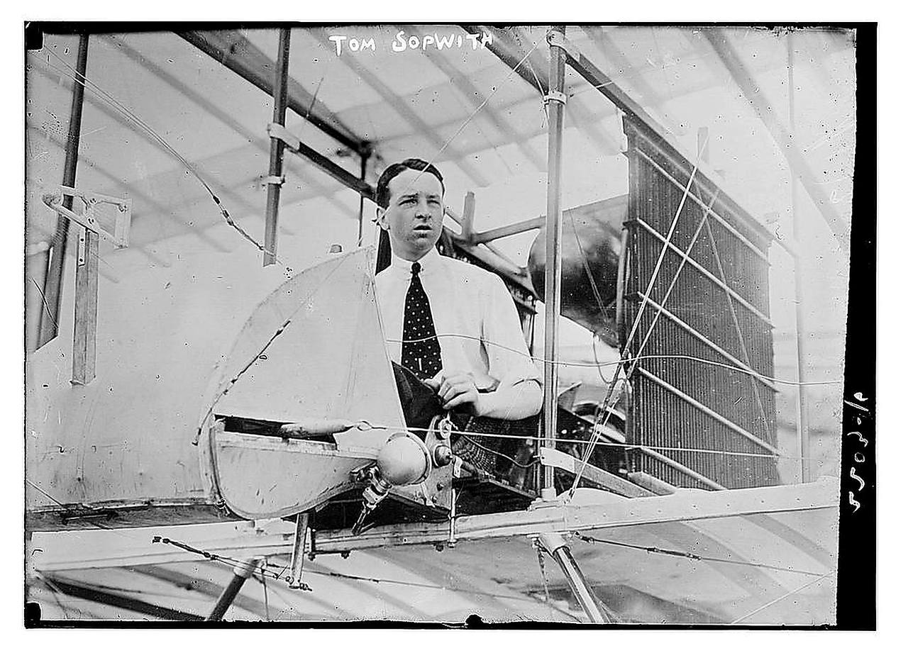 Thomas Sopwith at Brooklands c.1910