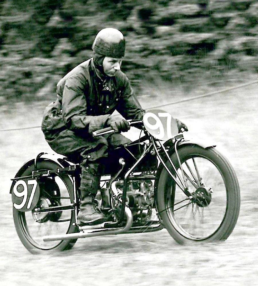 Sopwith-ABC racing at Brooklands, 1920