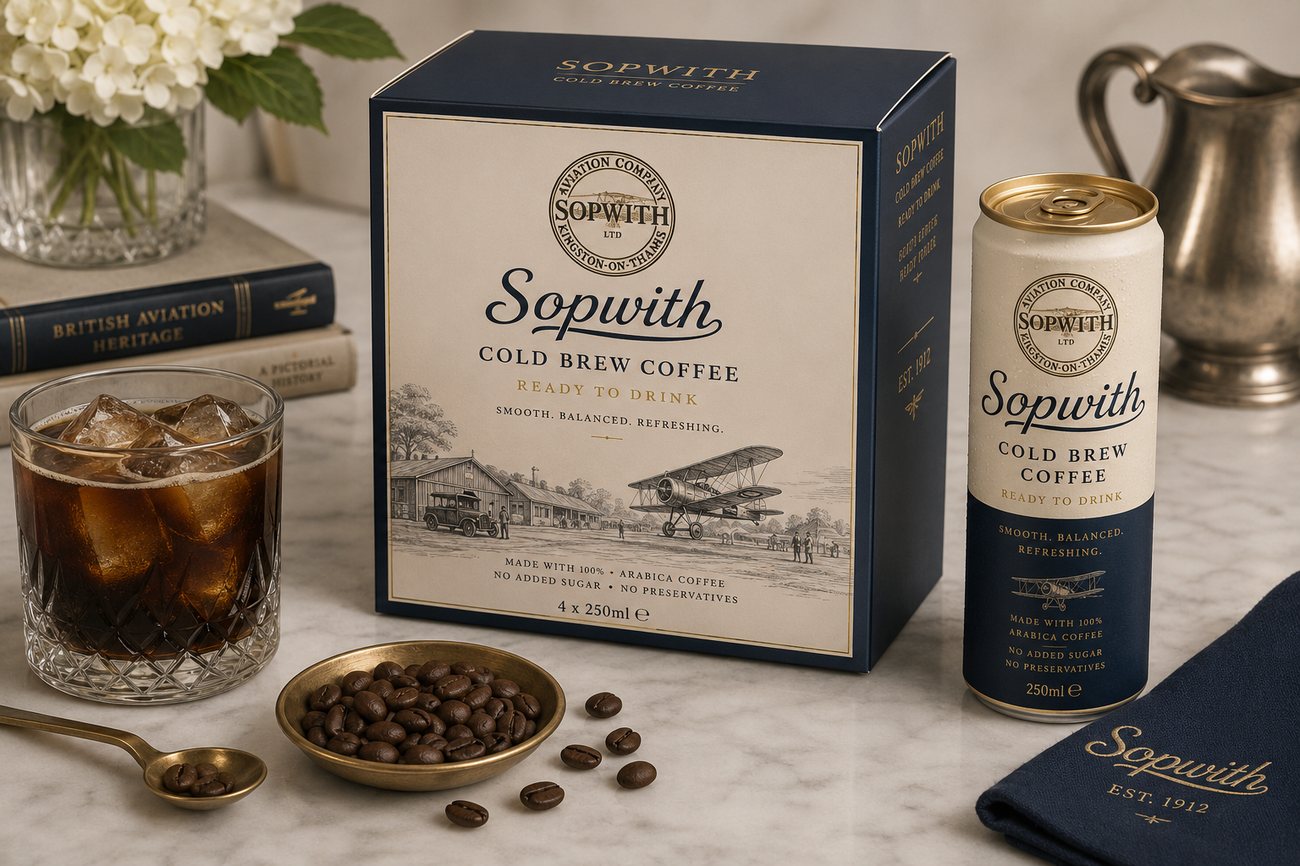 Sopwith cold brew ready to drink coffee