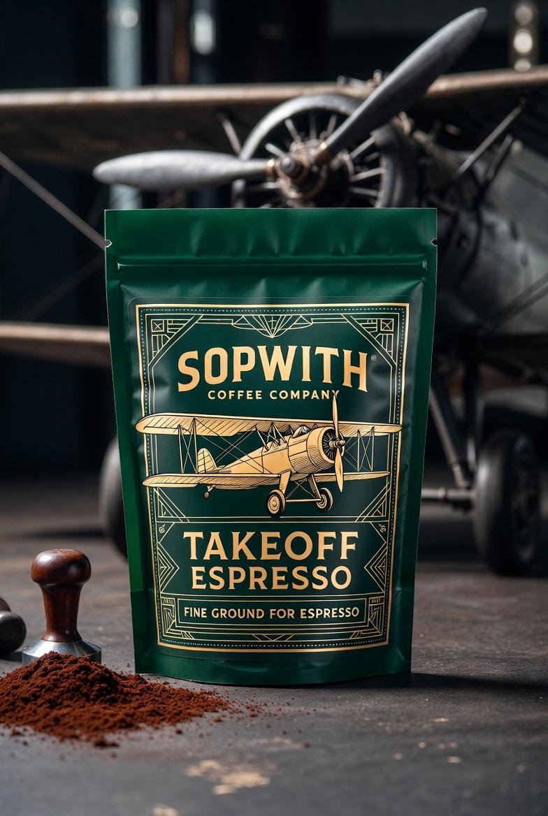 Sopwith Takeoff Espresso ground coffee